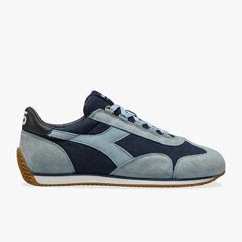 Diadora Heritage Equipe H Platene Stone Wash Tmavomodre / Modre - Panske Tenisky